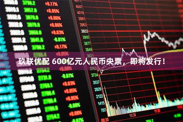 玖联优配 600亿元人民币央票，即将发行！