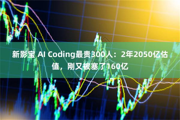 新影宝 AI Coding最贵300人:2年2050亿估值,刚又被塞了160亿