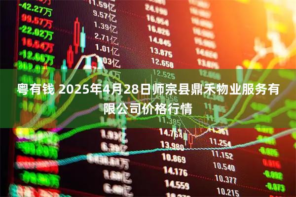粤有钱 2025年4月28日师宗县鼎禾物业服务有限公司价格行情